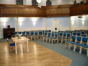 Picture of the church sanctuary