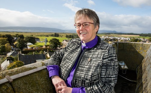 Rev Susan Brown of Dornoch Cathedral.